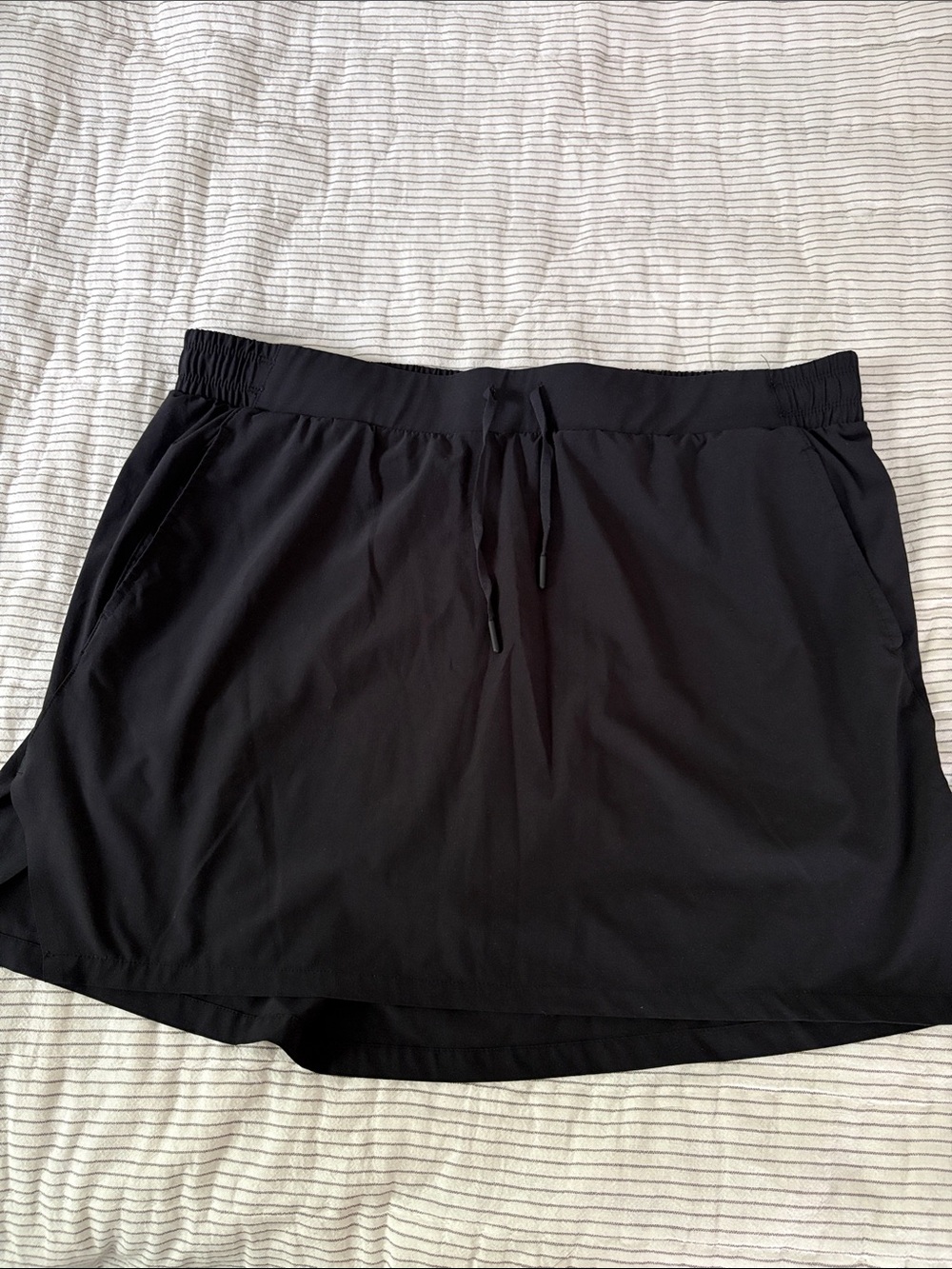 Target Black Athletic Drawstring Skort